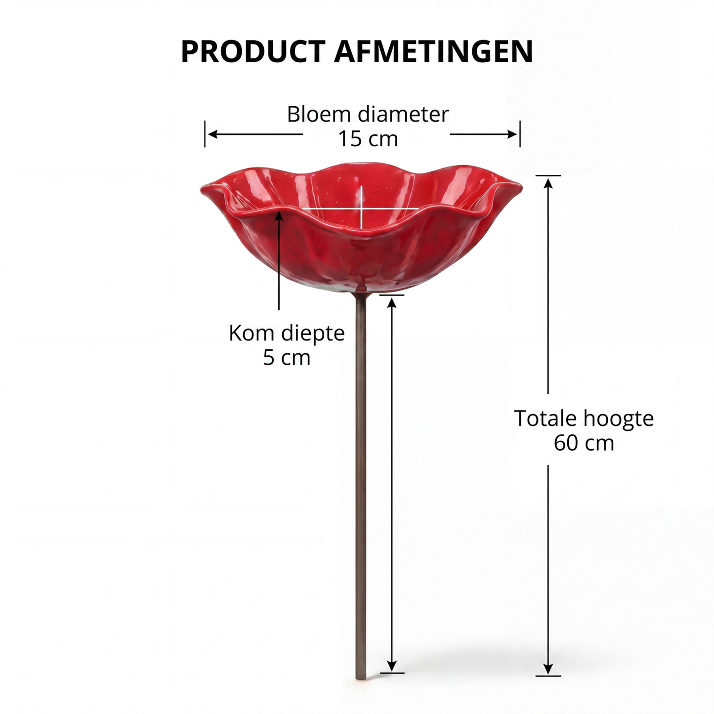Bloemen Vogelbad