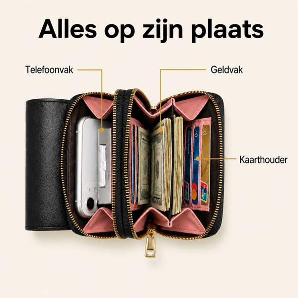 Crossbody Portemonnee Telefoontas
